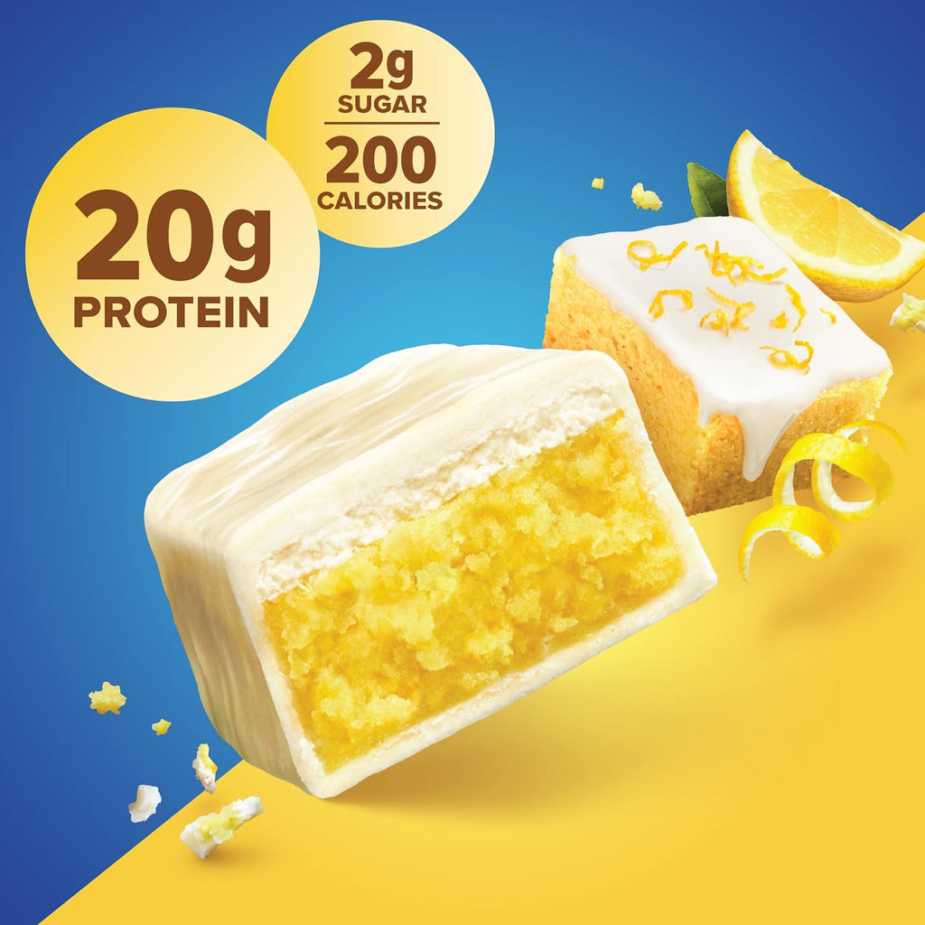 Pure Protein Pure Protein Bars, Lemon Cake, 20g Protein, Gluten Free, 12 Ct