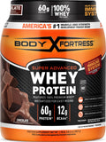 Body Fortress Super Advanced Whey Protein Powder, Strawberry, 1.78 lbs | Flavor: Strawberry, Immune Support, Muscle and Strength Development