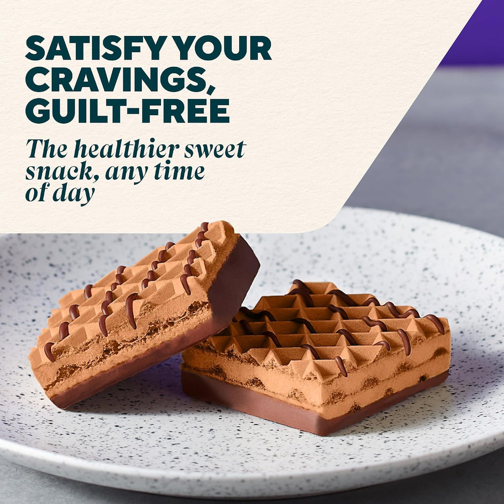 Myprotein Crispy Protein Wafers | 15g Protein | Box of 10 | Chocolate | High Protein Snack Bar | Milk & Whey Isolate | Low Sugar